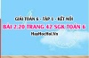 Bài 2.20 SGK Toán 6 tập 1 Kết nối tri thức